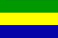 加蓬国旗，加蓬共和国国旗