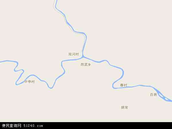 昂武乡地图 - 昂武乡电子地图 - 昂武乡高清地图 - 2024年昂武乡地图