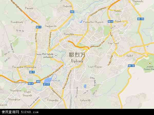 埃里温市地图 - 埃里温市电子地图 - 埃里温市高清地图 - 2024年埃里温市地图