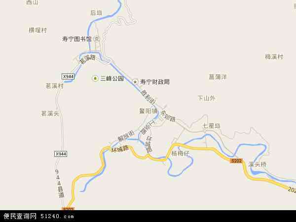 鳌阳镇地图 - 鳌阳镇电子地图 - 鳌阳镇高清地图 - 2024年鳌阳镇地图