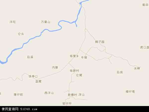 坂里乡地图 - 坂里乡电子地图 - 坂里乡高清地图 - 2024年坂里乡地图