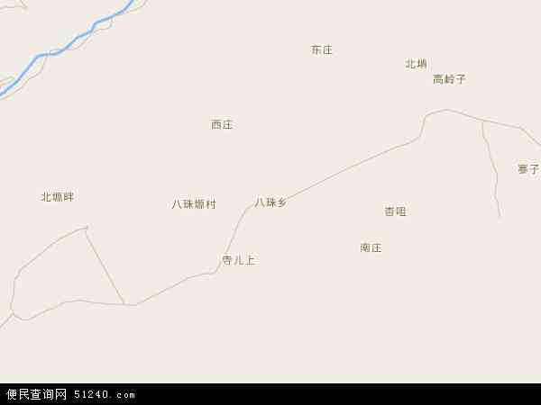 八珠乡地图 - 八珠乡电子地图 - 八珠乡高清地图 - 2024年八珠乡地图