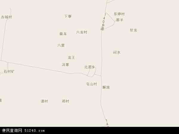 北泗乡地图 - 北泗乡电子地图 - 北泗乡高清地图 - 2024年北泗乡地图