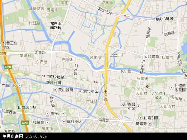 北新泾地图 - 北新泾电子地图 - 北新泾高清地图 - 2024年北新泾地图