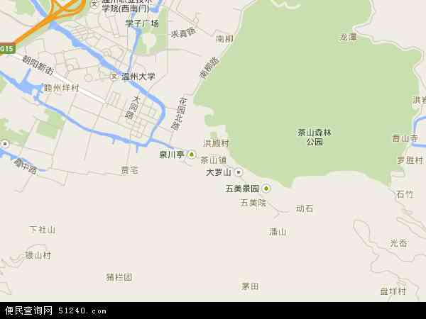 茶山地图 - 茶山电子地图 - 茶山高清地图 - 2024年茶山地图