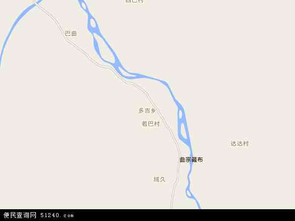 多吉乡地图 - 多吉乡电子地图 - 多吉乡高清地图 - 2024年多吉乡地图