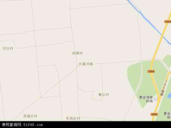大蒲河镇地图 - 大蒲河镇电子地图 - 大蒲河镇高清地图 - 2024年大蒲河镇地图