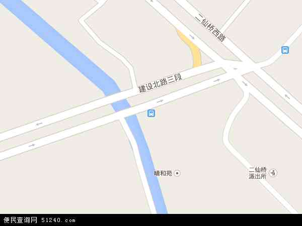 二仙桥地图 - 二仙桥电子地图 - 二仙桥高清地图 - 2024年二仙桥地图