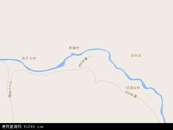 尕多乡地图 - 尕多乡电子地图 - 尕多乡高清地图 - 2024年尕多乡地图