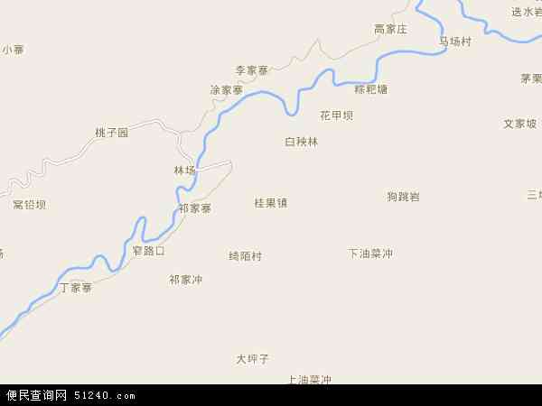 桂果镇地图 - 桂果镇电子地图 - 桂果镇高清地图 - 2024年桂果镇地图