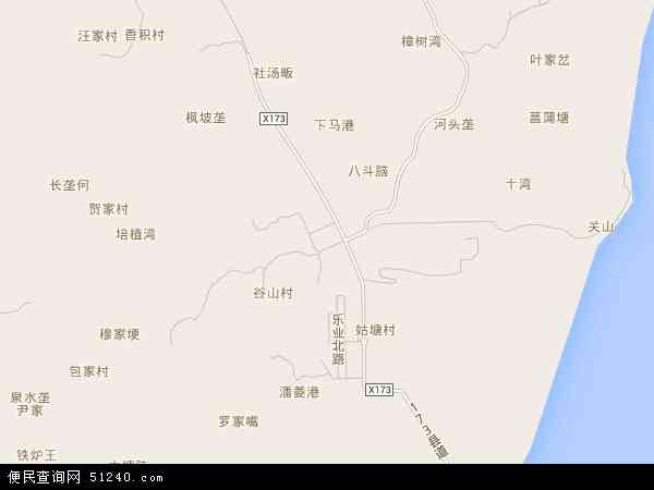 姑塘镇地图 - 姑塘镇电子地图 - 姑塘镇高清地图 - 2024年姑塘镇地图