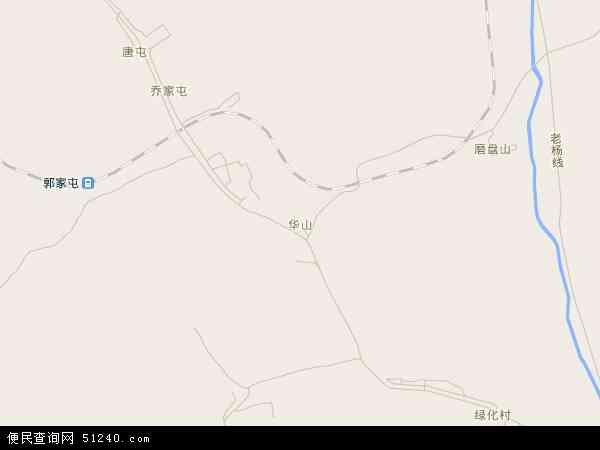 华山地图 - 华山电子地图 - 华山高清地图 - 2024年华山地图