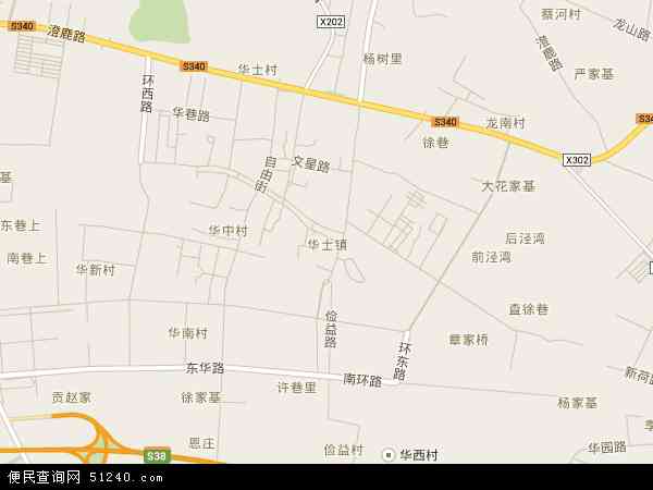 华士镇地图 - 华士镇电子地图 - 华士镇高清地图 - 2024年华士镇地图