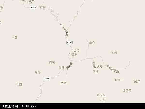 介福乡地图 - 介福乡电子地图 - 介福乡高清地图 - 2024年介福乡地图