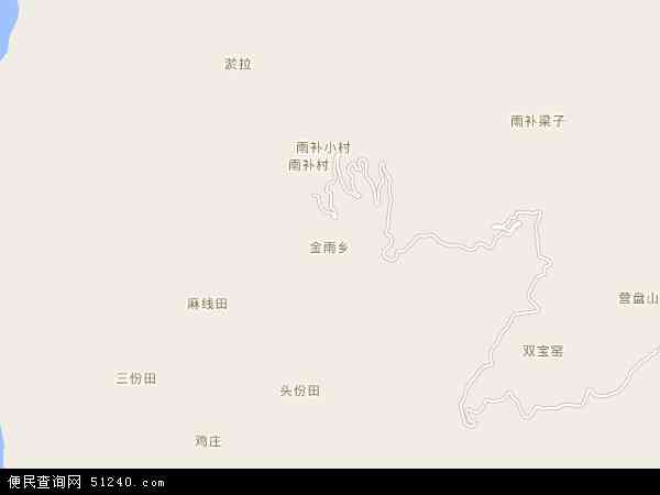 金雨乡地图 - 金雨乡电子地图 - 金雨乡高清地图 - 2024年金雨乡地图