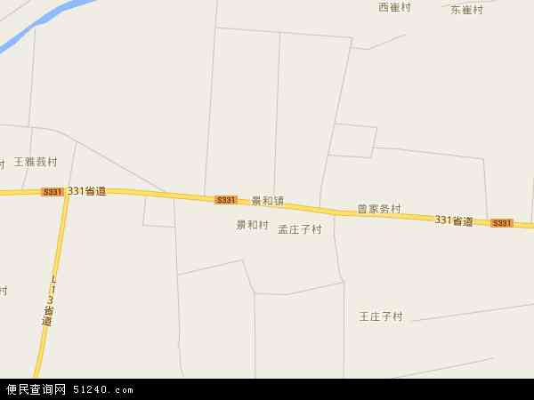 中国 河北省 沧州市 河间市 景和镇景和镇卫星地图 本站收录有:2021景