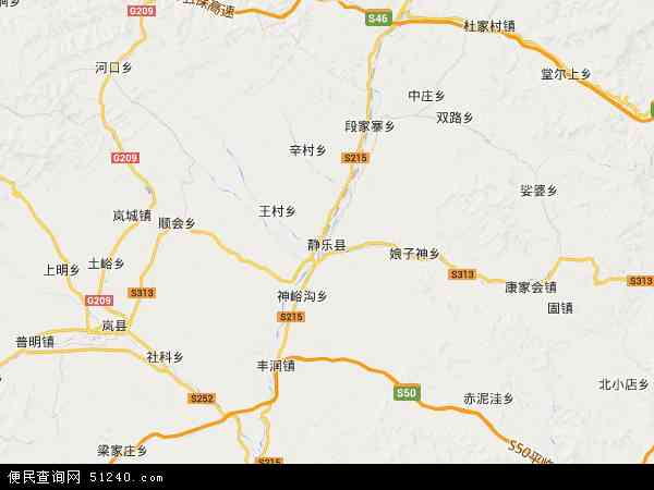 静乐县地图 - 静乐县电子地图 - 静乐县高清地图 - 2024年静乐县地图