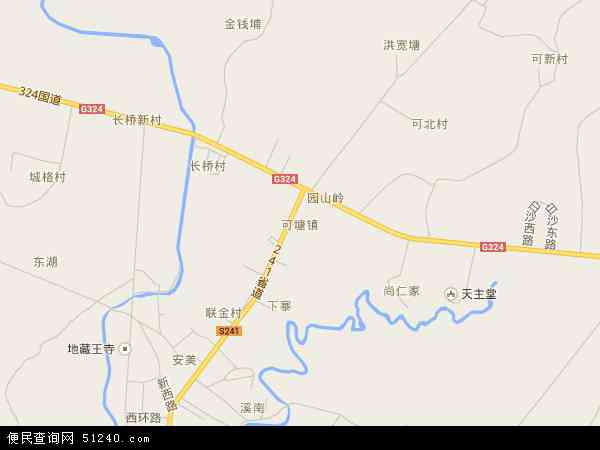 中国 广东省 汕尾市 海丰县 可塘镇 可塘镇卫星地图 本站收录有:2021