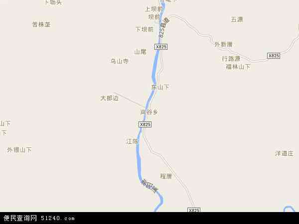 岚谷乡地图 - 岚谷乡电子地图 - 岚谷乡高清地图 - 2024年岚谷乡地图