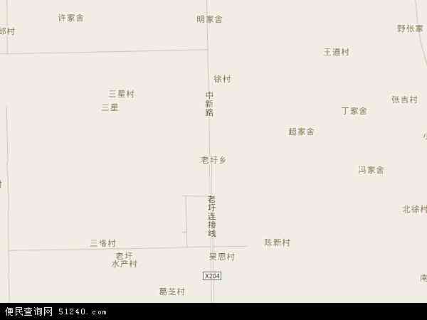 老圩乡地图 - 老圩乡电子地图 - 老圩乡高清地图 - 2024年老圩乡地图