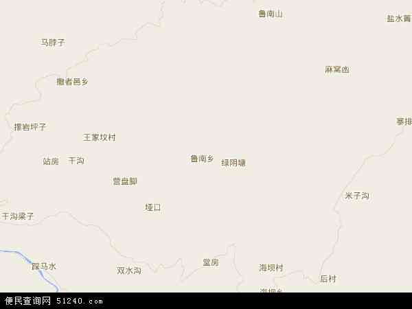 鲁南乡地图 - 鲁南乡电子地图 - 鲁南乡高清地图 - 2024年鲁南乡地图