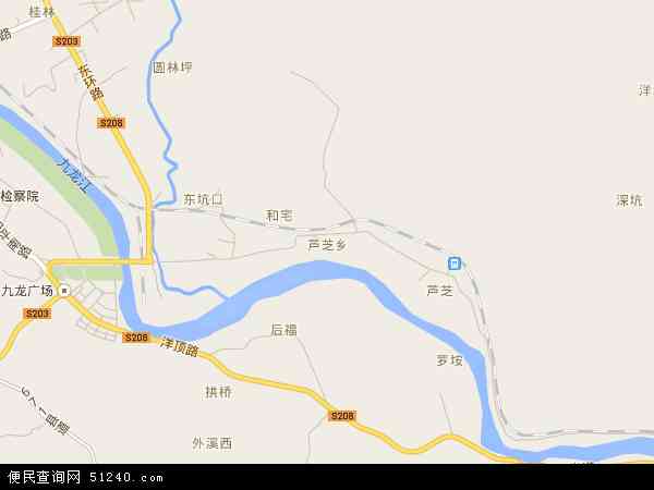 芦芝乡地图 - 芦芝乡电子地图 - 芦芝乡高清地图 - 2024年芦芝乡地图