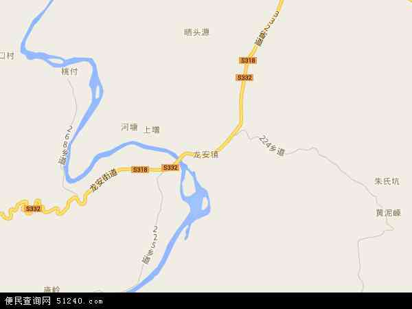 龙安镇地图 - 龙安镇电子地图 - 龙安镇高清地图 - 2024年龙安镇地图
