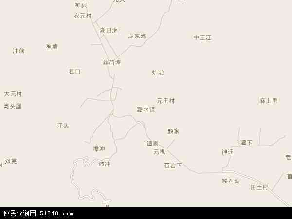 潞水镇地图 - 潞水镇电子地图 - 潞水镇高清地图 - 2024年潞水镇地图
