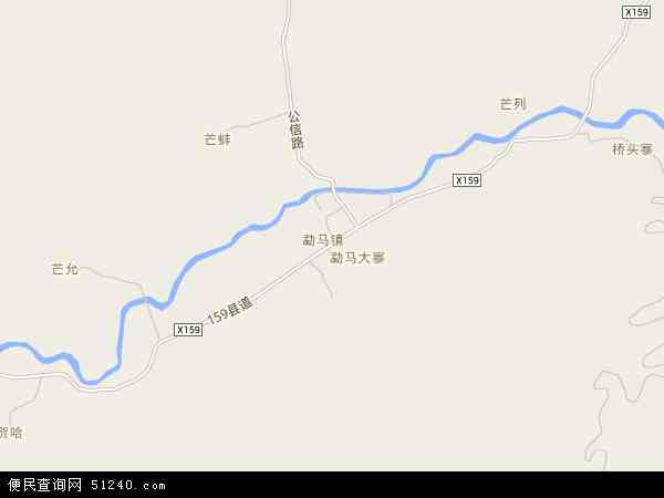 勐马镇地图 - 勐马镇电子地图 - 勐马镇高清地图 - 2024年勐马镇地图