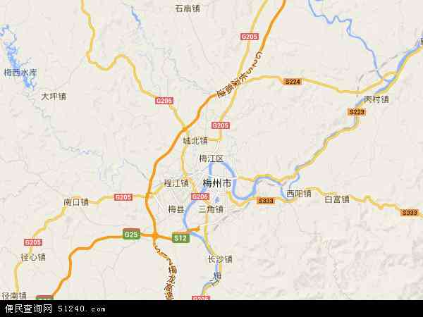 梅江区地图 - 梅江区电子地图 - 梅江区高清地图 - 2024年梅江区地图