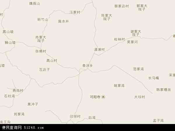 普润乡地图 - 普润乡电子地图 - 普润乡高清地图 - 2024年普润乡地图