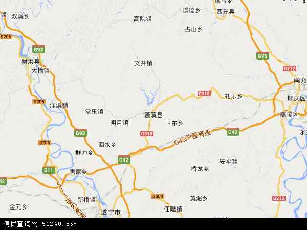 蓬溪县地图 - 蓬溪县电子地图 - 蓬溪县高清地图 - 2024年蓬溪县地图
