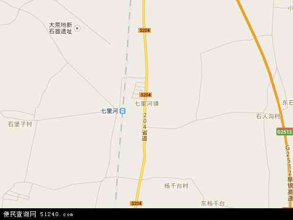 七里河镇地图 - 七里河镇电子地图 - 七里河镇高清地图 - 2024年七里河镇地图