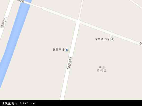 荣华街地图 - 荣华街电子地图 - 荣华街高清地图 - 2024年荣华街地图