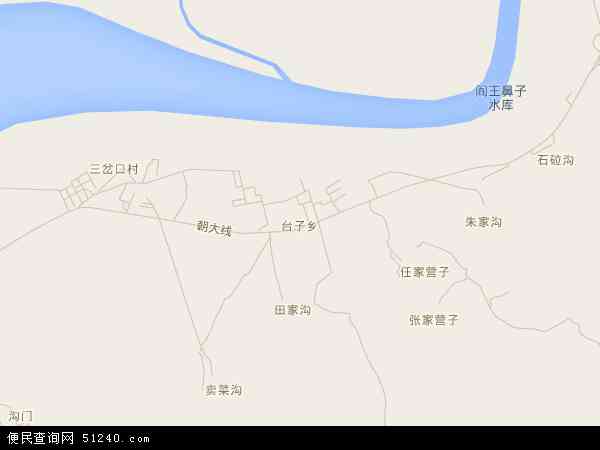 台子乡地图 - 台子乡电子地图 - 台子乡高清地图 - 2024年台子乡地图