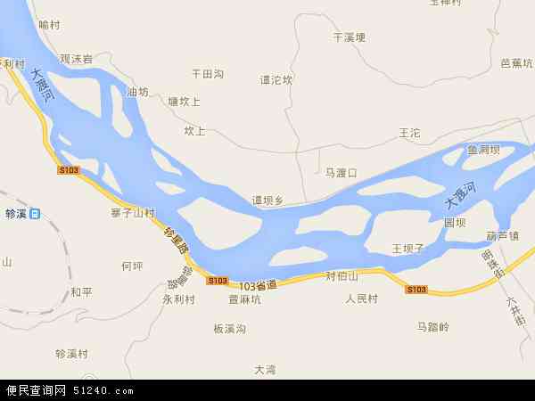 谭坝乡地图 - 谭坝乡电子地图 - 谭坝乡高清地图 - 2024年谭坝乡地图