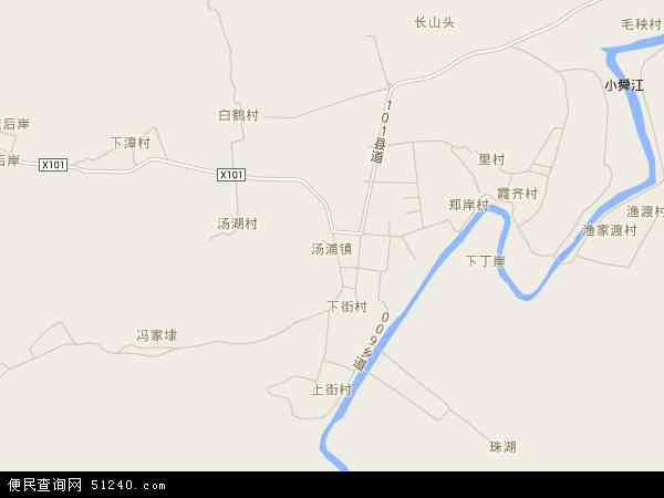 汤浦镇地图 - 汤浦镇电子地图 - 汤浦镇高清地图 - 2024年汤浦镇地图