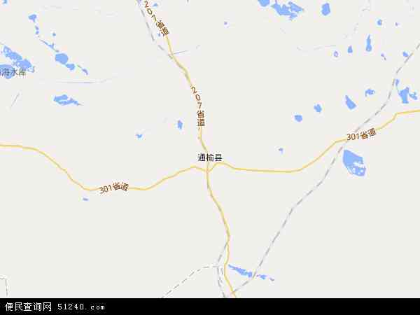 通榆县地图 - 通榆县电子地图 - 通榆县高清地图 - 2024年通榆县地图