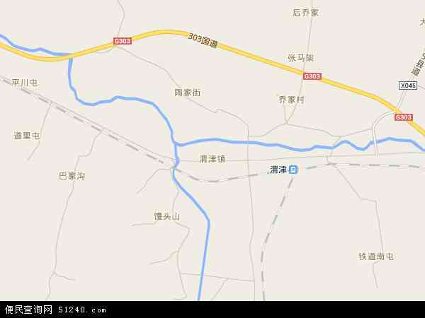 渭津镇地图 - 渭津镇电子地图 - 渭津镇高清地图 - 2024年渭津镇地图