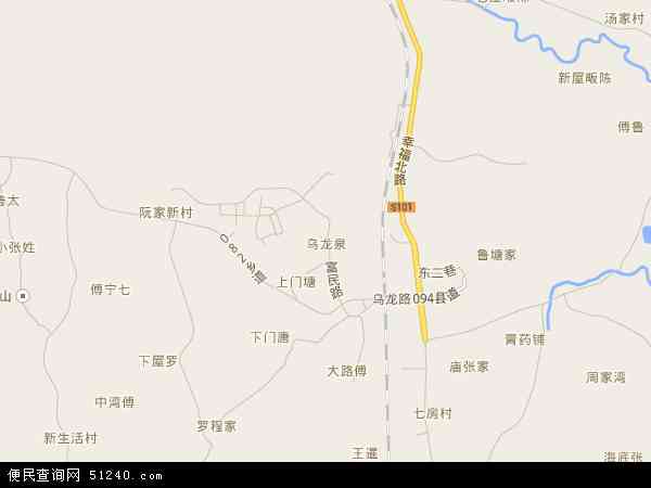 乌龙泉地图 - 乌龙泉电子地图 - 乌龙泉高清地图 - 2024年乌龙泉地图