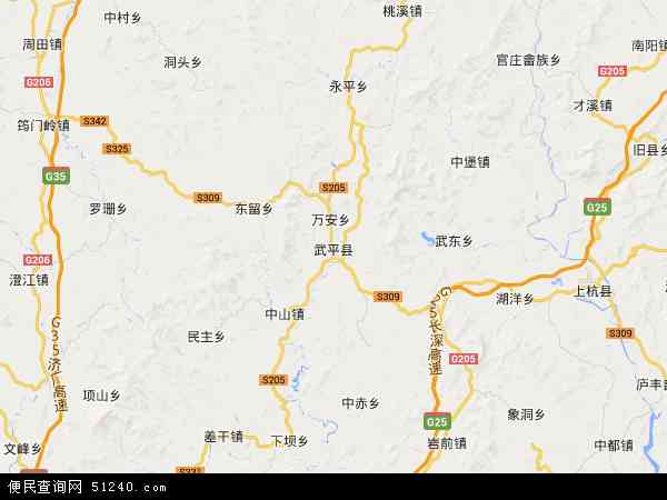 武平县地图 - 武平县电子地图 - 武平县高清地图 - 2024年武平县地图