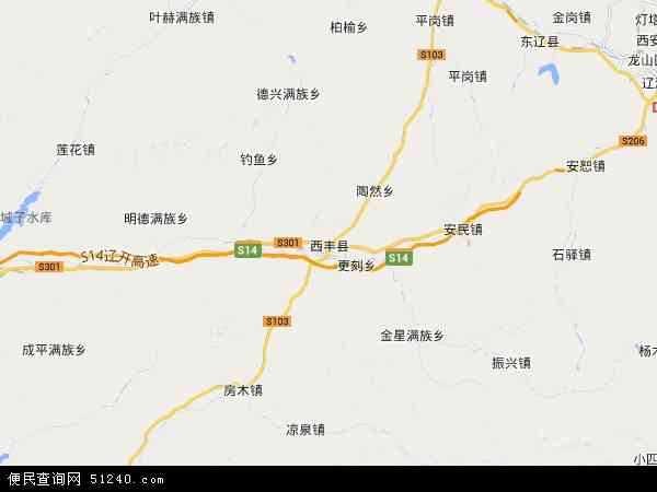 西丰县地图 - 西丰县电子地图 - 西丰县高清地图 - 2024年西丰县地图