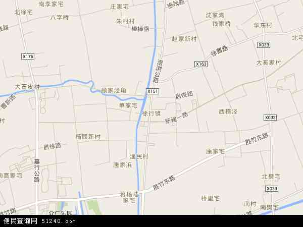 徐行镇地图 - 徐行镇电子地图 - 徐行镇高清地图 - 2024年徐行镇地图