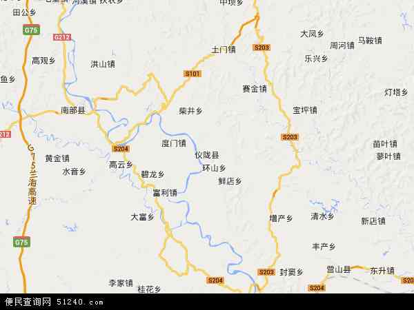 仪陇县地图 - 仪陇县电子地图 - 仪陇县高清地图 - 2024年仪陇县地图