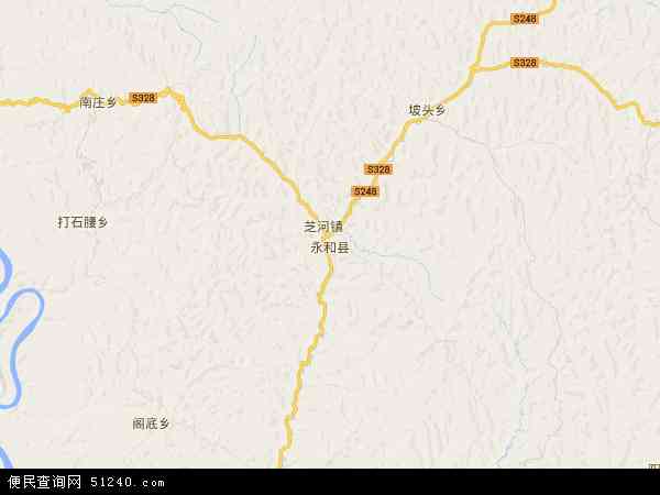永和县地图 - 永和县电子地图 - 永和县高清地图 - 2024年永和县地图