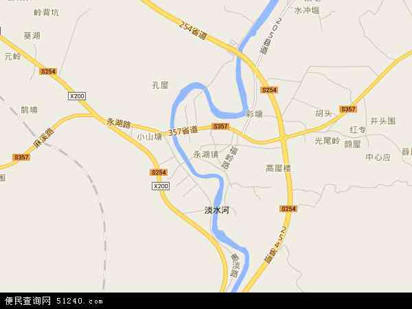永湖镇地图 - 永湖镇电子地图 - 永湖镇高清地图 - 2024年永湖镇地图