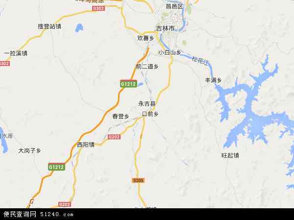 永吉县地图 - 永吉县电子地图 - 永吉县高清地图 - 2024年永吉县地图
