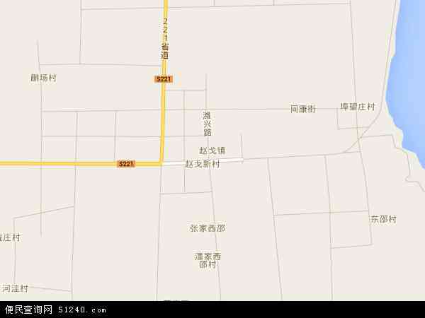 赵戈镇地图 - 赵戈镇电子地图 - 赵戈镇高清地图 - 2024年赵戈镇地图