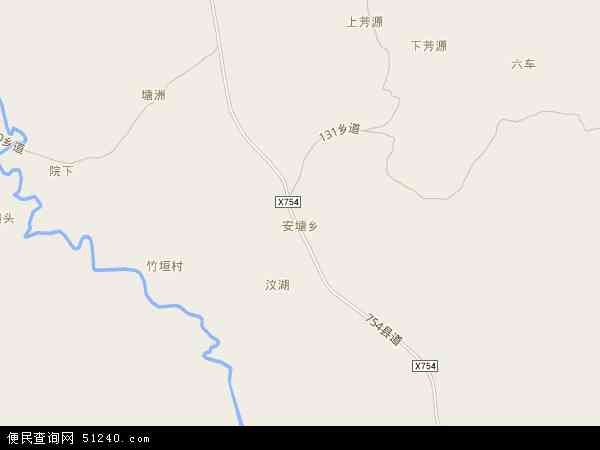 安塘乡地图 - 安塘乡电子地图 - 安塘乡高清地图 - 2024年安塘乡地图