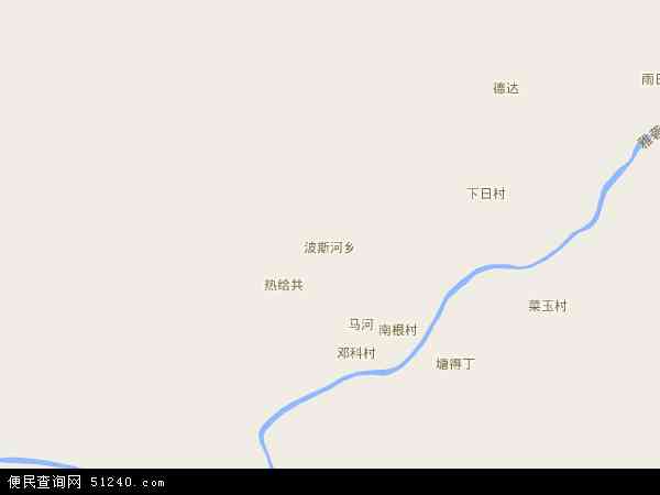 波斯河乡地图 - 波斯河乡电子地图 - 波斯河乡高清地图 - 2024年波斯河乡地图